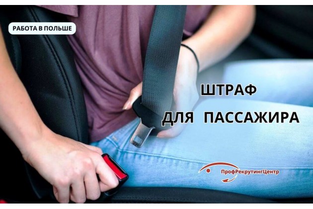 Штраф для пассажира в Польше
